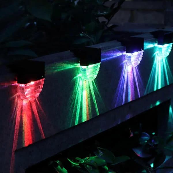 Marvelmerit Solar Pool Lights, Solcellslampor för Poolkanten, Trådlös Ljussensor half round
