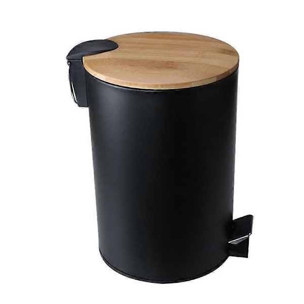 7L Tre Flip Lokk Søppelbøtte Avfallsbeholder Organizer for Baderom Kjøkken