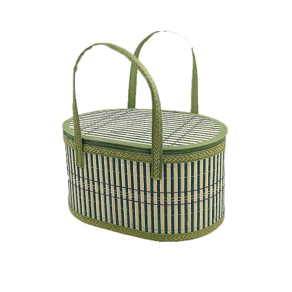 Bärbar korg Diverse småsaker Snacks Korg Utomhus Camping Mat Frukt Förvaringsbehållare Heminredning Organizer Tillbehör