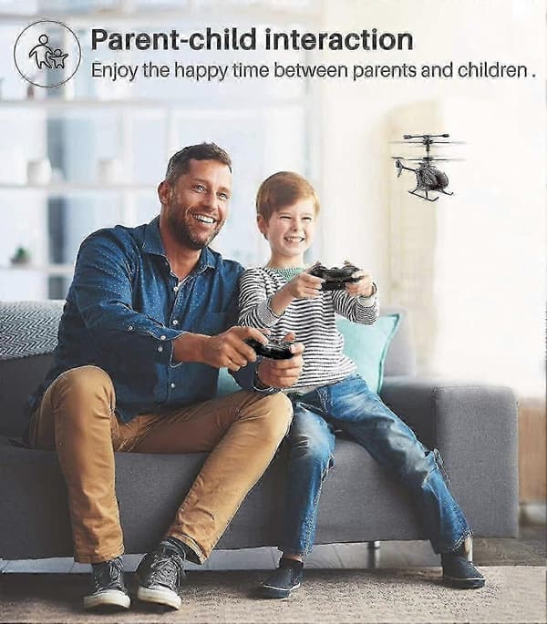 Minihelikopter, Super Liten RC-Helikopter för inomhusflygning med höjdhållning
