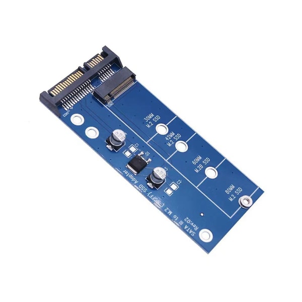 Ngff M.2-sovitin M2 Sata 3 -sovittimeen M.2 Sata -sovitin Ssd M2 Sata -laajennuskortti B-näppäimen tuki