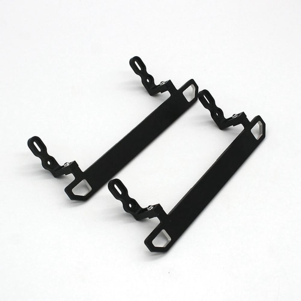 2-delad aluminium sidometallklämma pedal för -4 Trx4 1/10 skala RC crawler uppgraderade delar