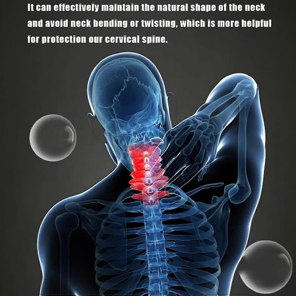 Ortopediske puter for soving | Cervical memory foam-pute | Ergonomisk