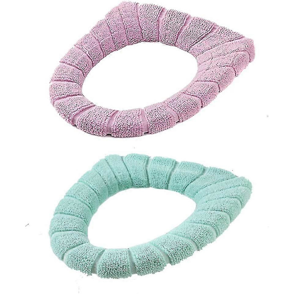2-pack toalettsitsdyna, varm dyna toalettsitsdyna, elastisk toalettsitsdyna