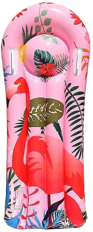 Oppustelig Pool Float - Flamingo Flydende Madras, Bærbar Pool Strand For Voksne Børn - 117*54cm
