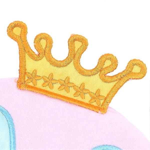 2 st Prinsesskrona Sovmask Ögonmask Sömnmask Skuggmask (rosa + ljusblå)