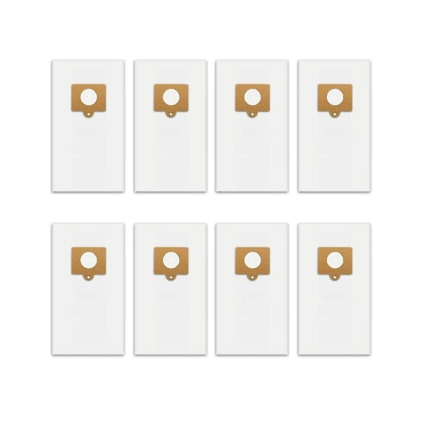 8 stk. støvsugerposer for type C/q 5055, 50557, 50558, sylinderstøvsuger, stil C, Q-poser, støvsugertilbehør