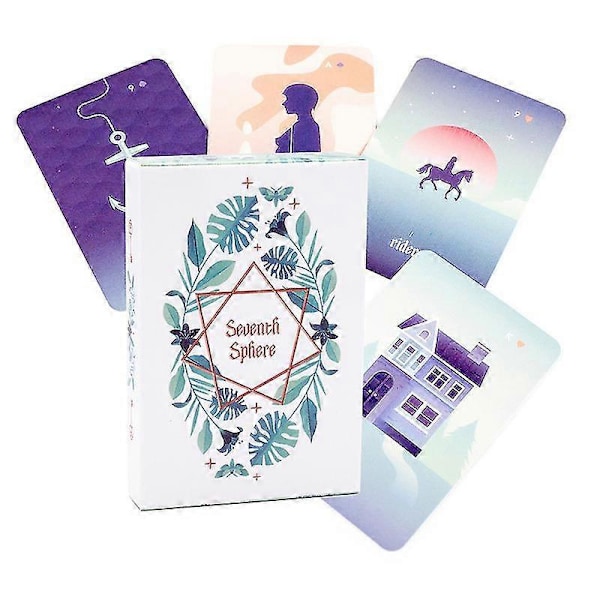 Seventh Sphere Tarot -korttipakka Ennustus Ennustaminen Perhejuhlapeli