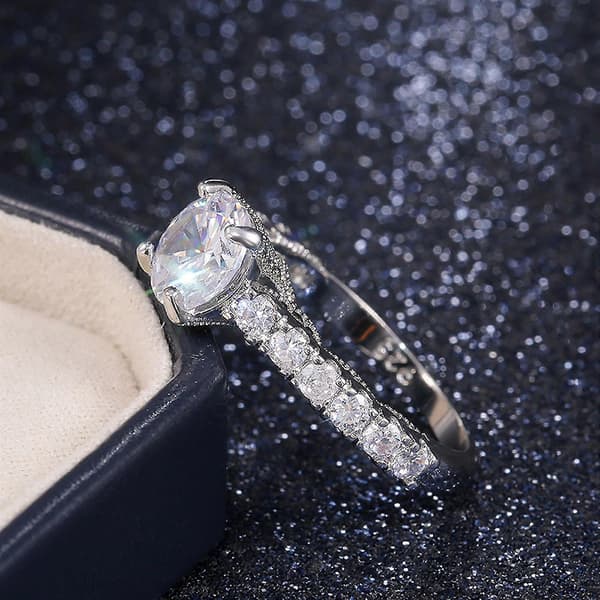 Dame Diamant Kobberlegering Ring Mode Ring Smykker Armbånd