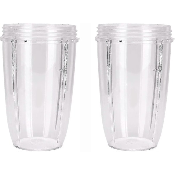 NutriBullet-lisävarusteiden kuppi, 24oz sopii NutriBullet-tehosekoittimiin, 2-pakkauksessa