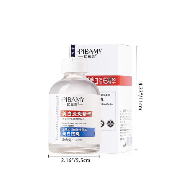 Blegning og blegning af pletter 50 ml, renser gul, lysner pletmelanin og lysner hudtonen