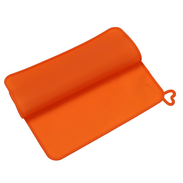 Skridsikker Orange Silikone Måtte til 3D Printer Resin Tilbehør