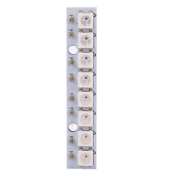 8 x WS2812b 5050 RGB Kørsels-LED-lysbræt Strip Indbygget Fuld Farve til Naze32 CC3D