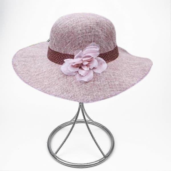 Hatteholder Hattemodel Stativ Bordplade Paryk Hætte Bonnet Display Stativ Rack Guld