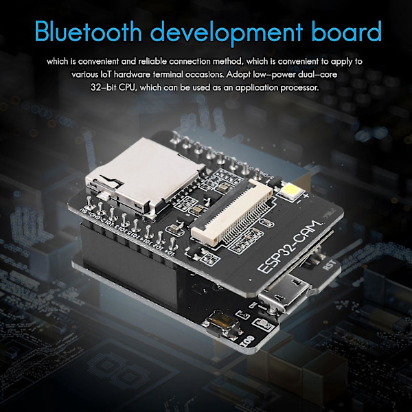 Esp32-cam-mb Wifi Bluetooth Udviklingskort Ov2640 Kameramodul -usb Interface Ch340g Usb Til Ser