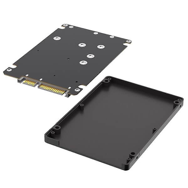 2 i 1 Kombinert M.2 NGFF Key B & MSATA SSD til 2.5 SATA3 Adapter