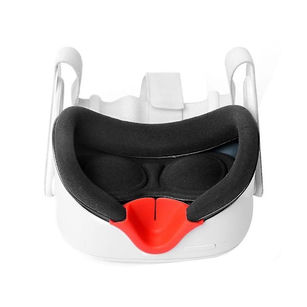 For Nose Pad Vr Headset Silikon Nesepute Skyggedeksel Pude Øyemaske Støtte Tilbehør Rød