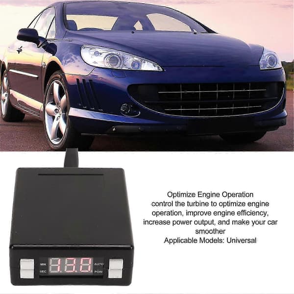Programmerbar Universal Turbo Timer med LED Digitalt Display til Flammebeskyttelse og Modifikationskompatibilitet