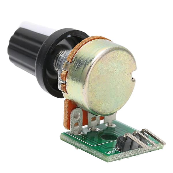 10K Potentiometer Modul Justerbar Modstand Enkelt Omdrejning Rotary Modul Analog Output 0?5V