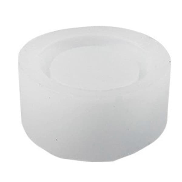 Persikoblomljusstake Form Blomma Doftljus Dekoration Ornament Cement Gipsform.