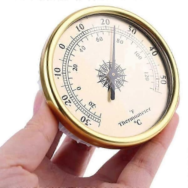 3 I 1 Lufttrykksmåler Termometer Hygrometer Barometer Værvarsel 72mm