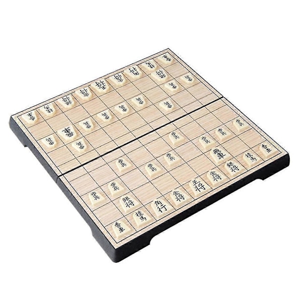 Vikbar Japansk Schack Japan Shogi Magnetiskt Spelbräde Intelligensleksak Banmo