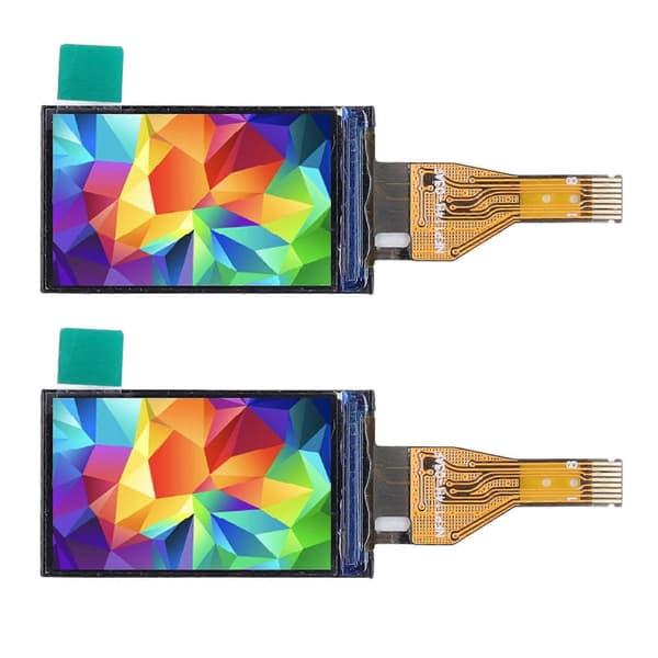 2 stk. IPS Display Modul 135x240 Opløsning SPI Interface ST7789V Driver i Linjetype 1.14in YEMAA