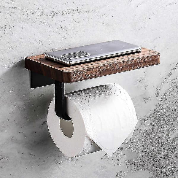WC-paperiteline puhelintelineellä, vessapaperirullateline