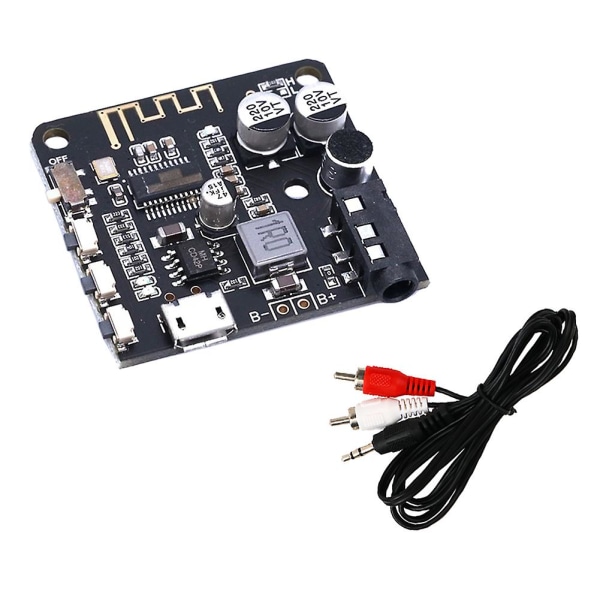 Bt5.0 Receiver Mp3 Bluetooth Decoder Lossless Car Speaker Audio Amplifier Board Module With 1-to-2