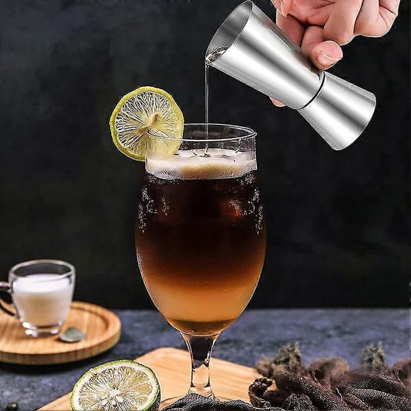 Mittaa 25ml/50ml, mittaa juomia Jigr Craft Dual Drinks Measuring For Win