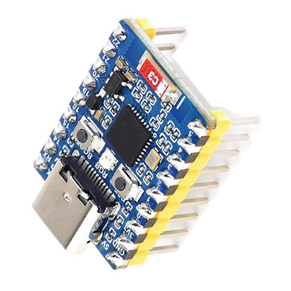 ESP32 Utviklingskort ESP32-C6 Mini Utviklingskort Basert på ESP32-C6FH4 Doble Prosessorer 2.4GHz