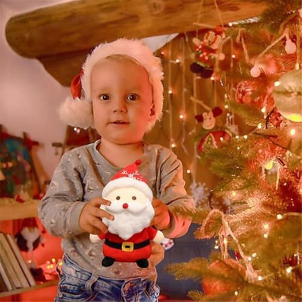 Sød julemandsdukke, overdådigt legetøj til drenge piger børn venner, indretning til fest sommerhuse, gaver til piger Holi