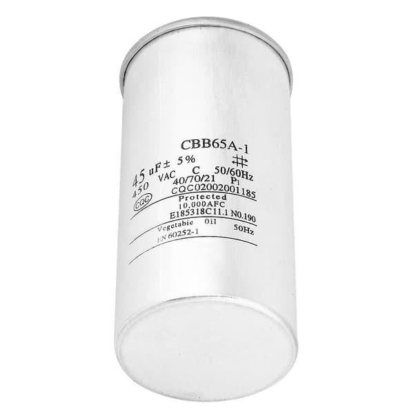 Aluminiumsfolie Aircondition Kompressor Start Kondensator CBB65 45UF 450V