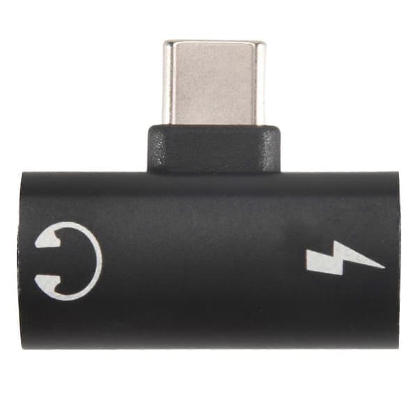 USB Type C til 3,5 mm Jack AUX Audio Hovedtelefon Adapter Audio Konverter