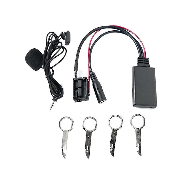 Aux-kaapeli Bluetooth-sovitin 6000cd Usb 5.0 musiikkisoittimelle Audio-sovitin Mikrofoni Handsfree