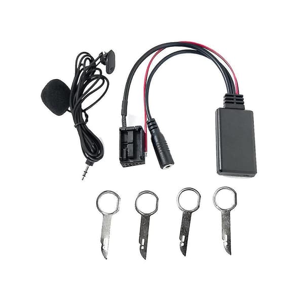 Aux-kabel Bluetooth-adapter för 6000cd Usb 5.0 Musikspelare Ljudadapter Mikrofon Handsfree
