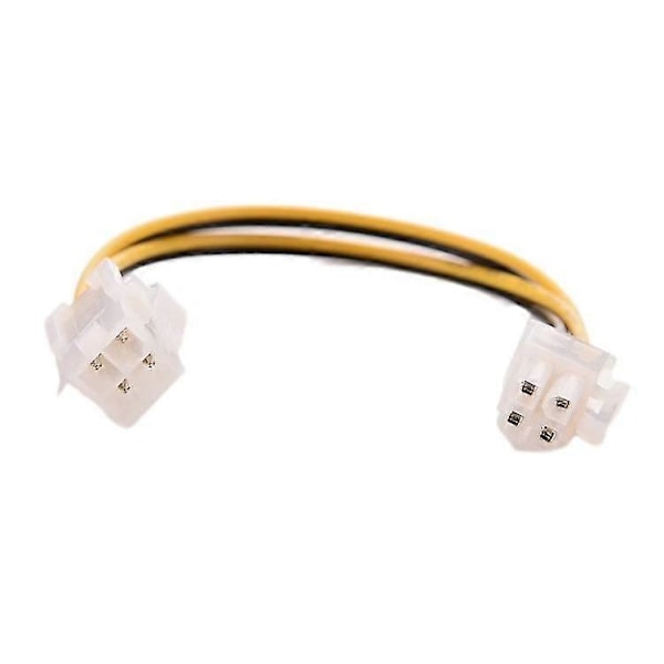 8 tuuman 20 cm ATX 4-nastainen uros-naaras virtalähdekaapeli sovitin SHYTMV