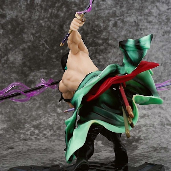 One Piece One Piece Manga Roronoa Zoro Tre Tusen Värld Anime Actionfigur Leksaker Samlarobjekt PVC Modell Staty Figurin Dockor Leksaker Fans Gåvor