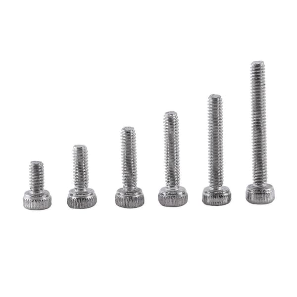 250 stk. M2 Hex Socket Skruer Bolt Med Hex Møtrikker Sortiment A2 Rustfrit Stål (Tophoved) YEMAA