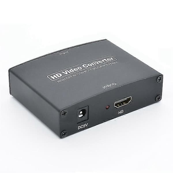 Ypbpr til HDMI Komponent til HDMI-kompatibel HD-konverter Ypbpr+L/R-lyd til HDMI-kompatibel konverter