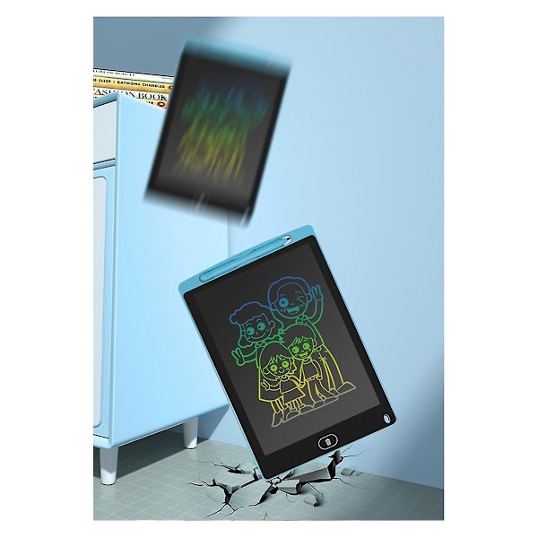 12-tommers LCD-skrivebrett for barn, farge LCD elektronisk lysskriving graffiti Dr