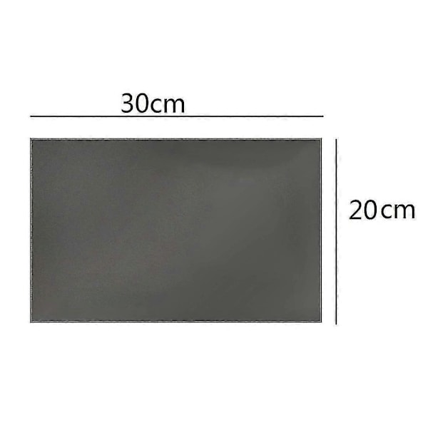Lineær polariseringsfilm LCD/LED polarisert filter (med lim)_