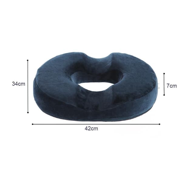 Donutpute Lindring Sittepute Komfortskum Donut Sittepute