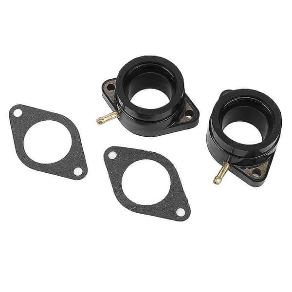 1 Par Insugningsgrenrörsstövlar Packningar Standardpassform för Yamaha XS400 1977-1981