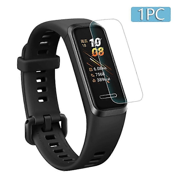 1kpl Täyspeittävä Hydrogeeli Läpinäkyvä Näytönsuojakalvo Huawei Band 4:lle