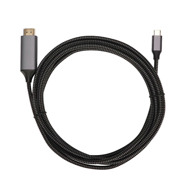 USB C till HD Multimedia Interface-kabel 4K vid 60Hz Typ C till HD Multimedia Interface-adapter för Galaxy S22 för XPS 2m/6.6ft
