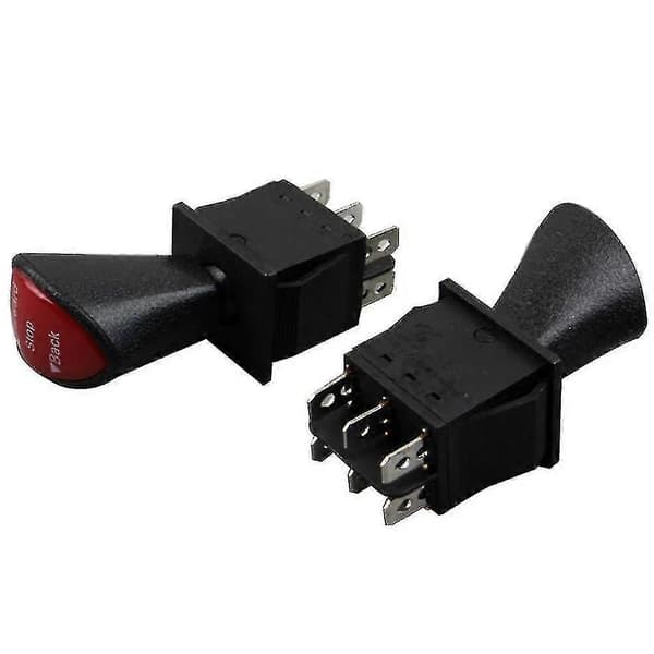 Kompatibel Forward-Stop-Back Dpdt 6-pin Låsende Skyvevippebryter Kcd4-604-6p
