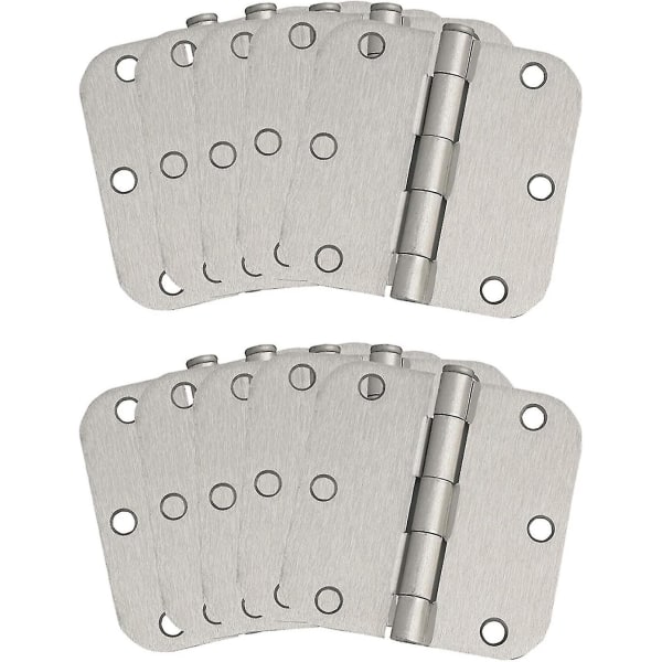 10-pack Hinge 3.5", Satin Nickel