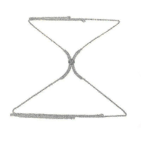 Kroppskedja Strass BH Underkläder Kroppskedja