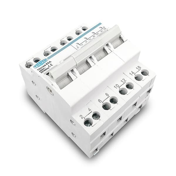4p 63a 3-Fase Manuell Overførings Isoleringsbryter Interlock Strømbryter